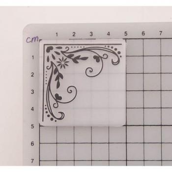 Plastic Embossing Stencil for Photo Albums
