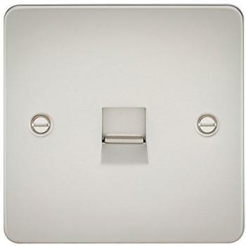 Knightsbridge Flat Plate Telephone Master Socket