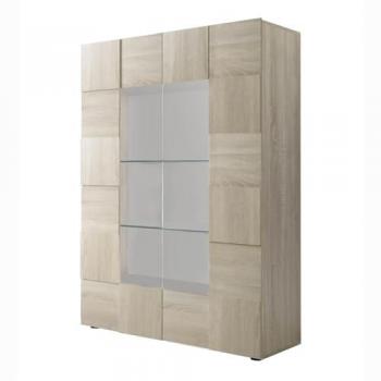 Domo Vetrina Moderna con 2 Ante 121x166x43