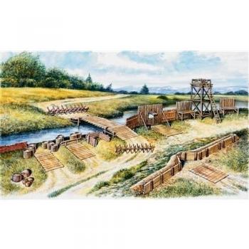 Maquette d'accessoires militaires