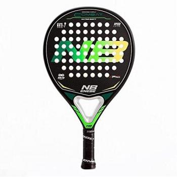 Enebe Combat Ultra Soft Padel Racket – Green & Yellow, One Size Fit