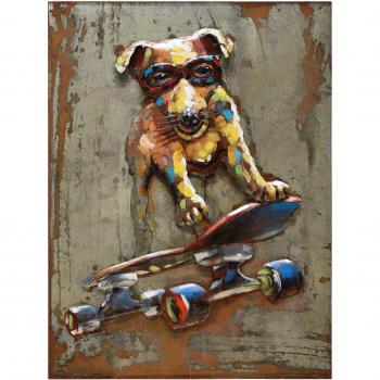 Empire Skate Dog Mixed Media