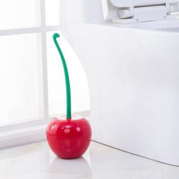 Cherry Toilet Brush with Holder