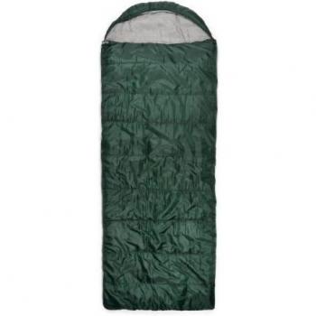 Cámara de Sueño Trailside Sundowner 4 Rectangular, Capucha, 5° Verde Sintético
