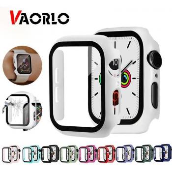Custodia in PC per Apple Watch 5/4 con pellicola in vetro