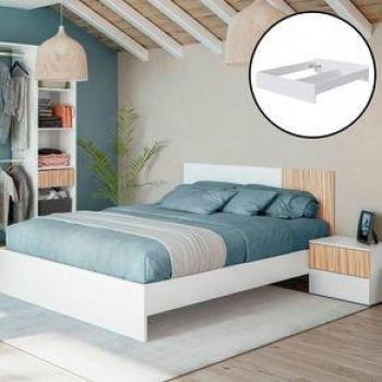Estructura cama matrimonio Ethna 160x190 cm