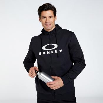 Oakley Sweatshirt BARK FZ HOODIE 2.0 BLACK/WHITE