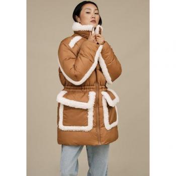 Chestnut Plushseam Puffer Coat (Women, XL) – UGG