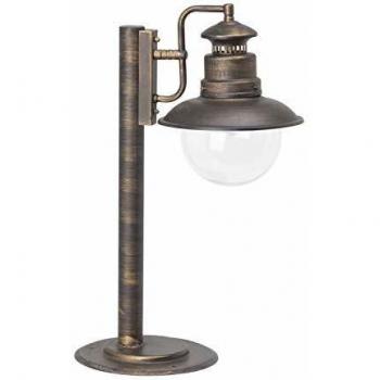 Brilliant 4698486 Artu Außenstandleuchte Glühlampe E27 60W Schwarz Gold