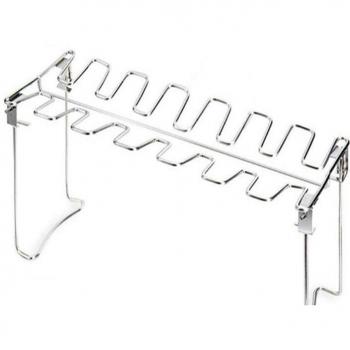 BBQ Chicken Wing and Leg Holder Rack in Stainless Steel