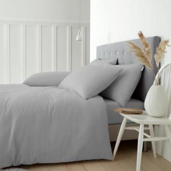 Catherine Lansfield King Size Brushed Cotton Duvet Cover Set