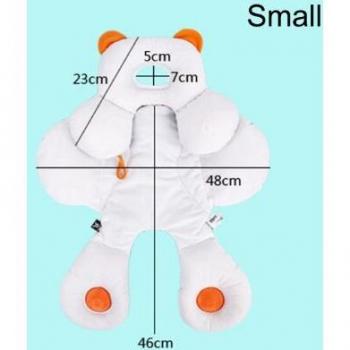 Car Seat and Stroller Head and Body Support Cushion