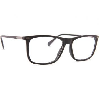 Polaroid PLD D430 Men's Black Full-Rim Square Eyeglasses 56mm