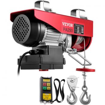 MOPHORN Paranco 600W Elettrico – Telecomando Senza Fili in Alluminio