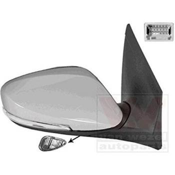 VAN WEZEL Replacement Wing Mirror Glass Right