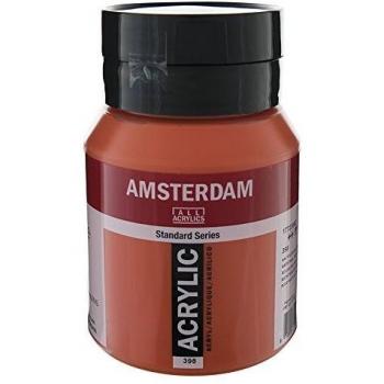 Künstlerfarbe Amsterdam Acryl, Hell-Naphtolrot, 500 ml Flasche