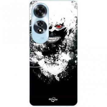 Oppo A60 Soft Black Case – Tokyo Ghoul: Ken Kaneki Design