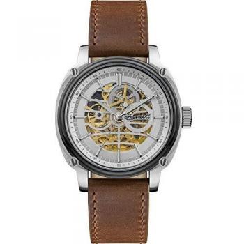Ingersoll The Director Herrklocka, Automatisk med Läderarmband