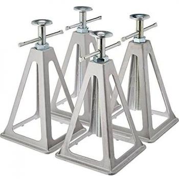 ProPlus set di cavalletti stabilizzatori in alluminio 4 pz 360803