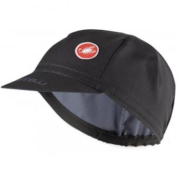 Castelli Free Aero Race Rosso Corsa schwarzer Stirnband