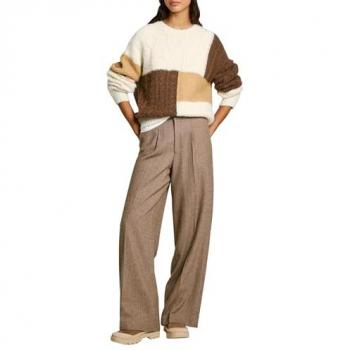 Espiga Dolly Pantalón Mujer Lana Mezcla