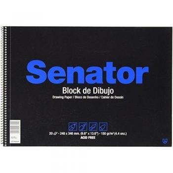 Senator 20H F.Prol.2 TAL – Bloc de Dibujo Liso 20 Hojas (