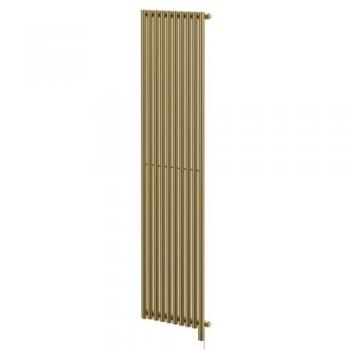 Sinclair Colore 1.8 m by 0.495 m Single‑Panel Electric Radiator – Brushed Brass Finish
