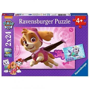 Ravensburger 9152 Paw Patrol Skye & Everest 24‑Piece Puzzle Set