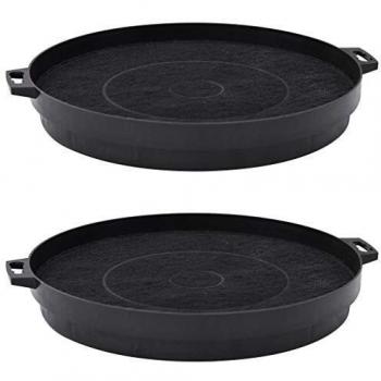 2pcs 210mm Charcoal Filter for Range Hood by vidaXL