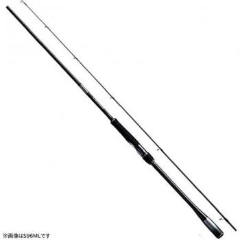Black 20‑ft Shimano Lunamis S90M Seabass Rod