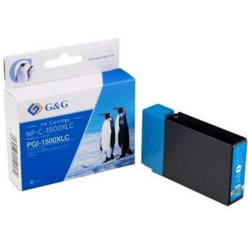 G&G Cyan Ink for Canon PGI-1500C XL