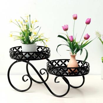 Estante Decorativo de Flores