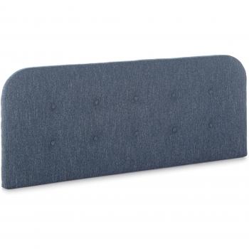 Tête de lit tapissée confort 150x60 cm bleu