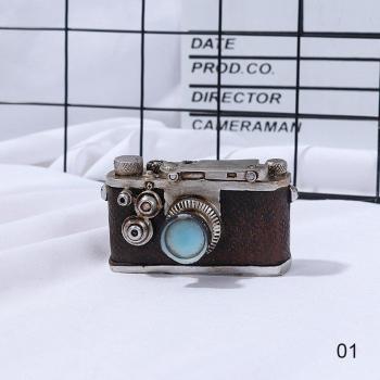 Modèle de radio nostalgique en résine