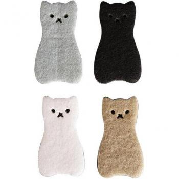 3-Layer Cat Design Dish Sponge
