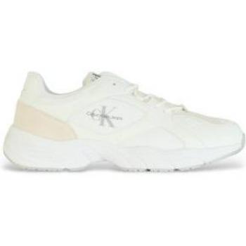 Calvin Klein Jeans Retro Tennis White Stormfront Casual Kicks – Size 7