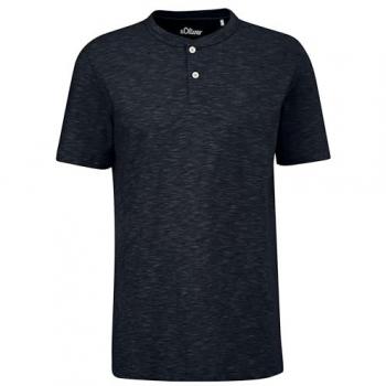 S.Oliver Herren T-Shirt 2141236, blau 59G1, S