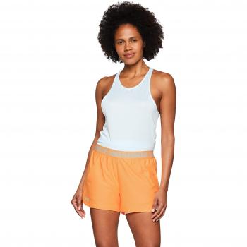 Short 2-en-1 Play Up Femme Under Armour, Bleu, FR : S