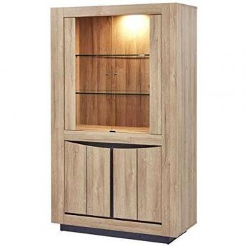 Vitrine Chic 4 Portes LED