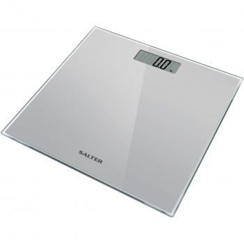 Salter 9037 Glass Bathroom Scale (Silver)