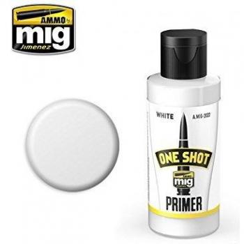 Apprêt Multicolore AMMO MIG-2022 Blanc