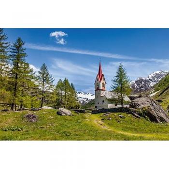 CALVENDO Heilig Geist Kirche: 120 × 80 cm Textile Canvas