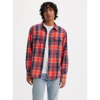 Levi’s Hemdbluse 19573 0191 – JACKSON‑GUNNAR Rotes Muster-Shirt