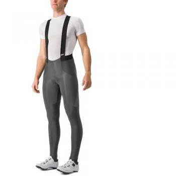Castelli Sorpasso RoS Trägerhose lang grau