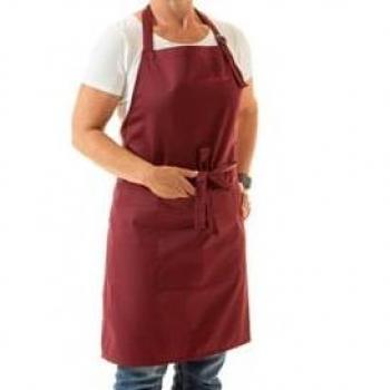 Omnia Cooking Smock, Red, Adjustable