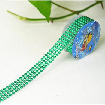 Cinta Decorativa de Strass en 7 Colores para Artesanía