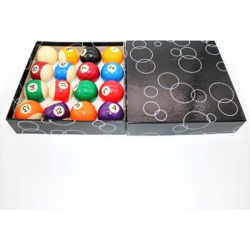 Elite 52.5 mm Resin Cue Ball Set – 16 Pieces