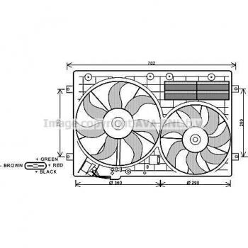 Ava Quality Radiator VN7529