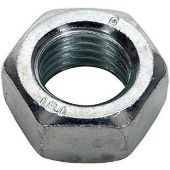 Sealey SN20 | Steel Nut M20 Zinc DIN 934 Pack of 10