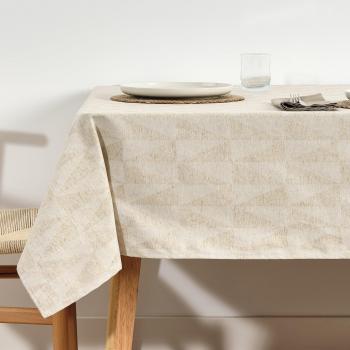 Mantel Cuadrado Rectangular Ovalado Antimanchas 250x160 cm